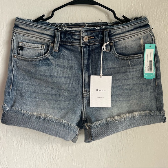 KanCan Pants - KanCan Distressed Jean Shorts Size Medium NWT